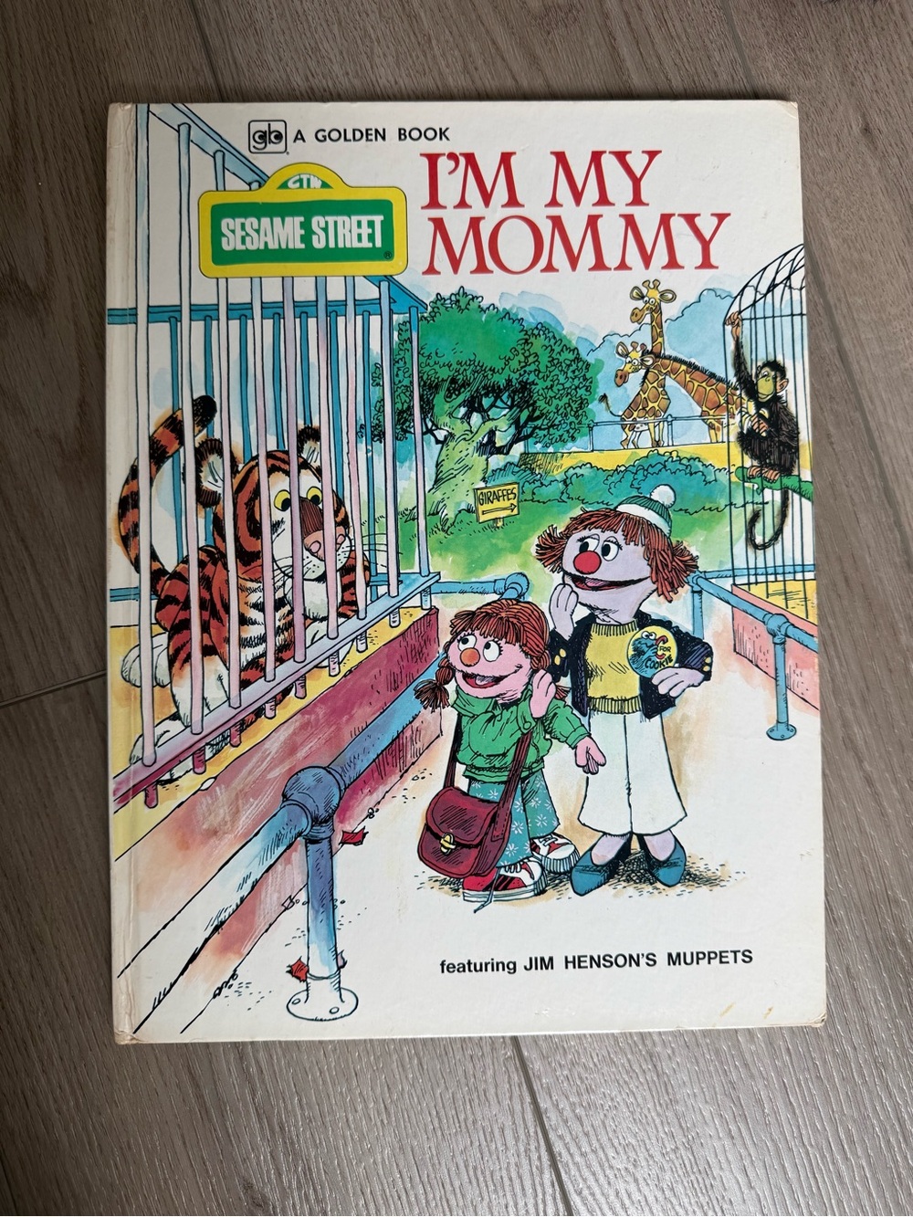 Vintage Sesame Street "I'm My Mommy/I’m My Daddy” Children's Book